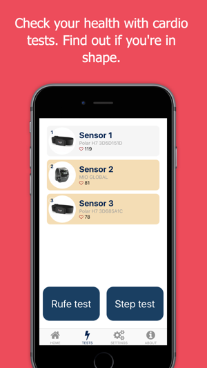 Rufe and Step tests by CardioMood(圖3)-速報App