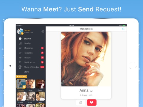 WannaMeet – Dating & Chat App screenshot 2