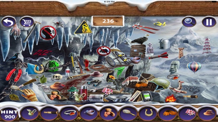 Free Hidden Object : White Snow screenshot-3