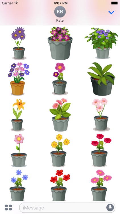 Flower Power Emoji screenshot-3