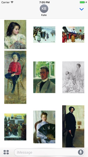 Boris Kustodiev Artworks Stickers(圖1)-速報App