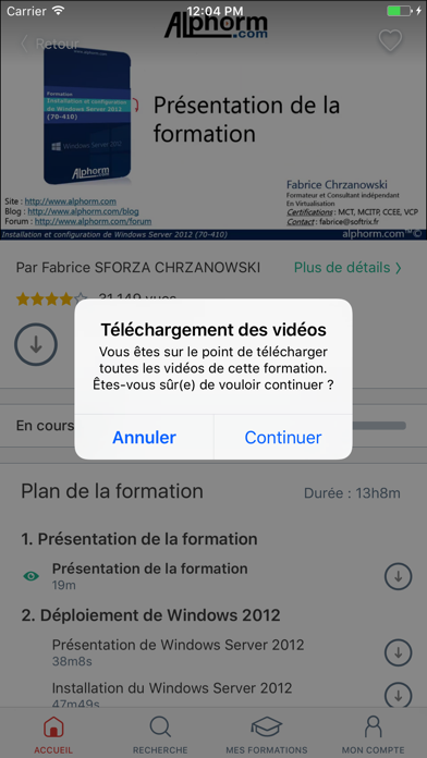 How to cancel & delete Alphorm 3 from iphone & ipad 2