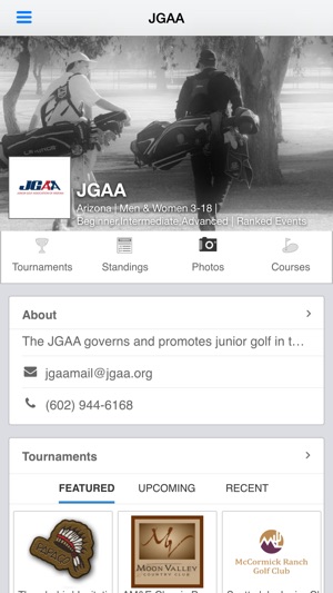 JGAA - Junior Golf of AZ(圖1)-速報App