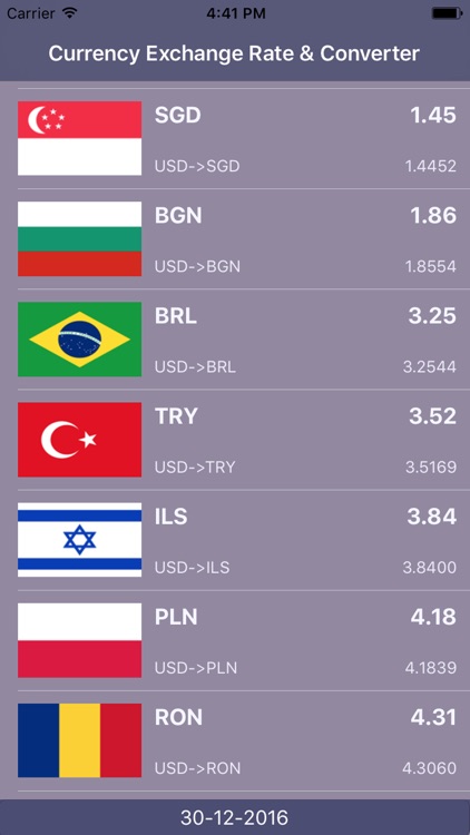 Foreign Exchange Rate screenshot-3