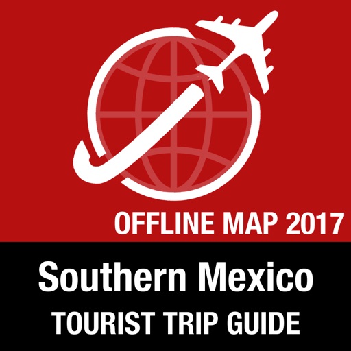 Southern Mexico Tourist Guide + Offline Map
