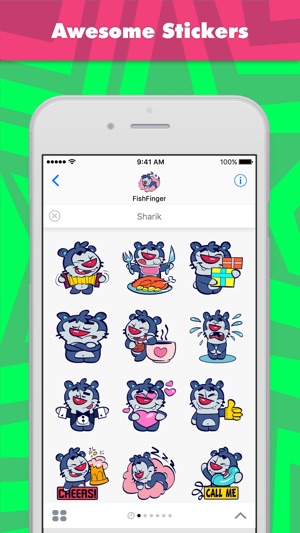 Sharik stickers by FishFinger(圖1)-速報App