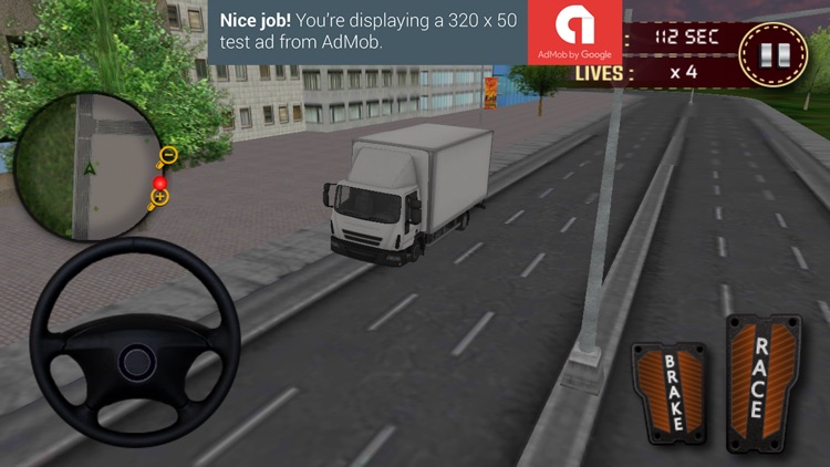 3D Postal Service - Postman Delivery Truck Driver screenshot-4