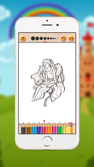 Cute Princess Coloring Book for Kids & Toddlers(圖3)-速報App