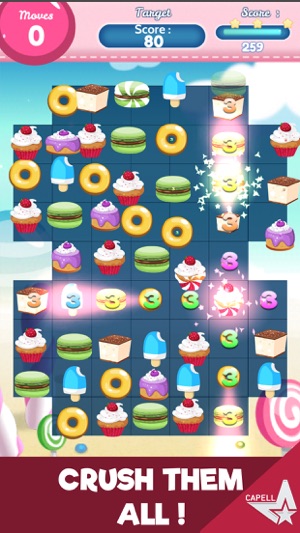 Cake Boss – Match Three Candy Jelly Puzzler(圖3)-速報App