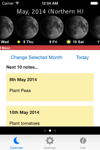 Lunar Planting Guide & Planner screenshot 2
