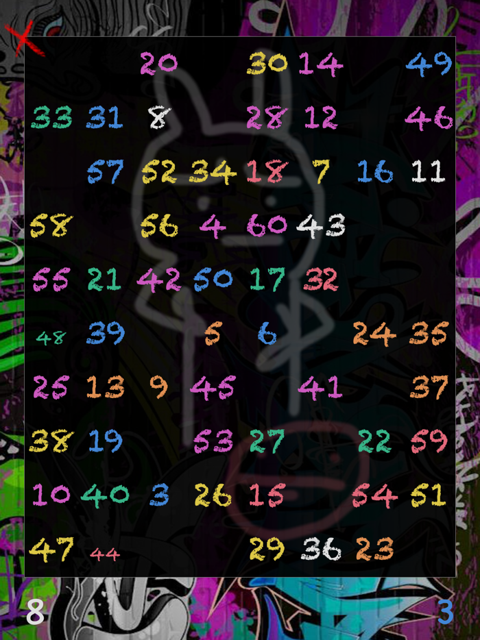 1到100 - 把黑板擦干净！