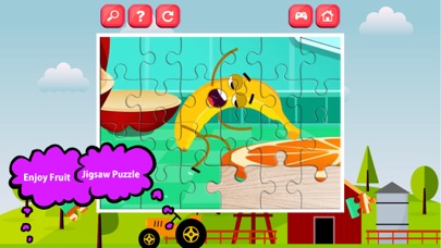 How to cancel & delete Lively Fruits learning jigsaw puzzle games for kid from iphone & ipad 4