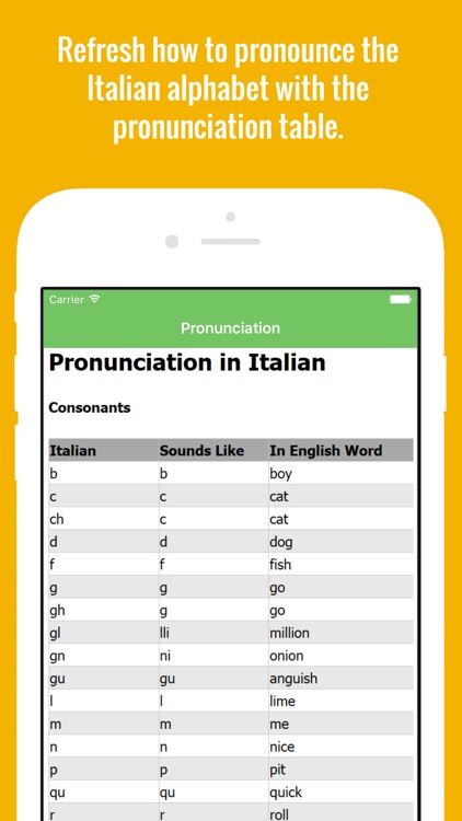 Italian Flashcards with Pictures