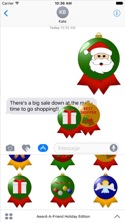 Award-A-Friend Holiday Edition screenshot-4