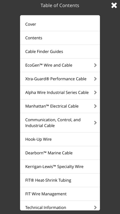 Alpha Wire Literature screenshot-3