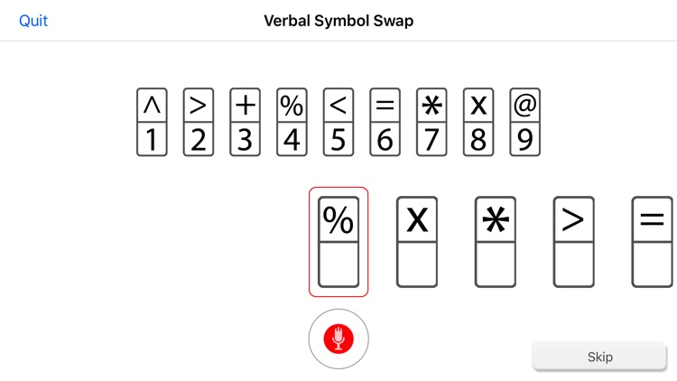 BrainBaseline: Accuracy in Verbal Symbols Swap