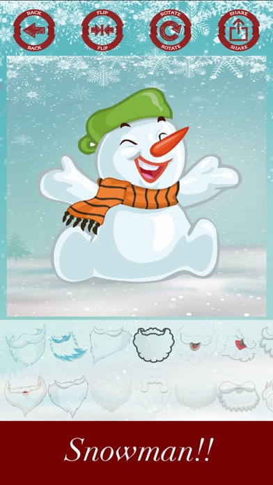 How to cancel & delete Decorate and create your snowman from iphone & ipad 3