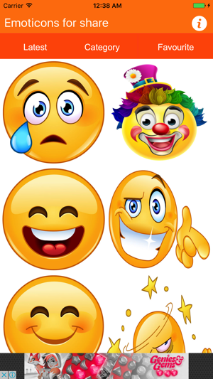 Emoji Emoticonos para chat(圖2)-速報App