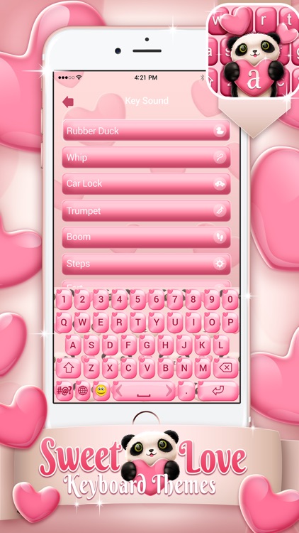 Sweet Love Keyboard Themes: Wonderful New Keypads screenshot-4