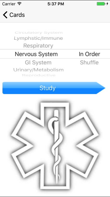EMS Flashcards - Anatomy and Physiology Vocab