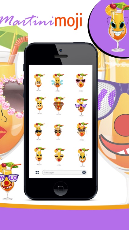 Martinimoji Sticker