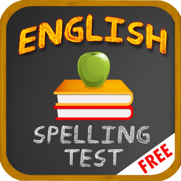 English spelling. Spelling Test.