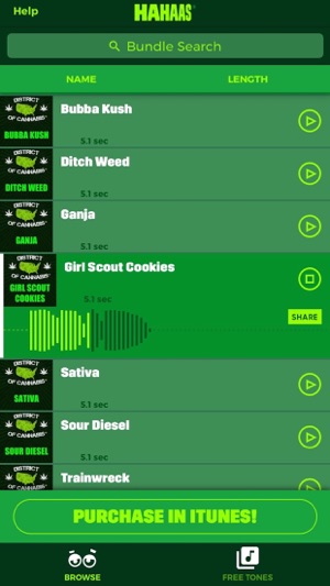 District of Cannabis® Marijuana Ringtones & Alarms(圖3)-速報App