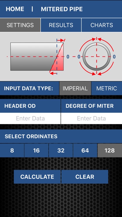 Miter Pipe Calculator