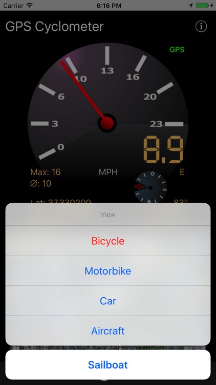 GPS Cyclometer