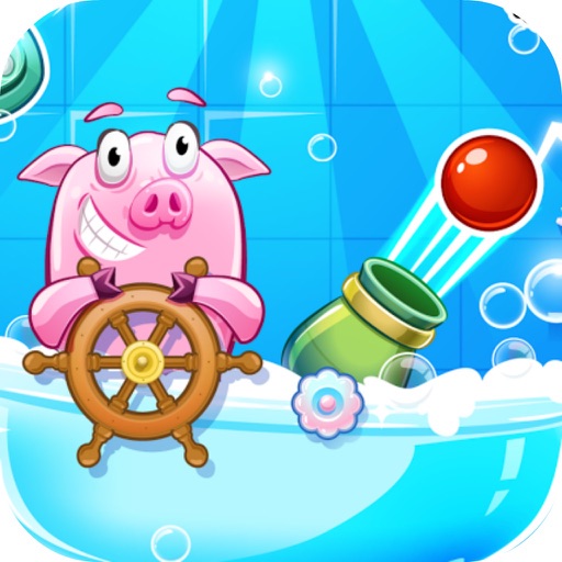 Soap BathRoom Pig Blast iOS App