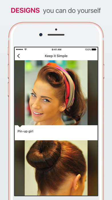 How to cancel & delete Hair Designs - Beautiful Hairstyle Ideas from iphone & ipad 1