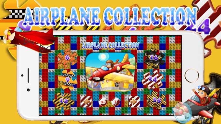 Airplane Flying Jigsaw Collection