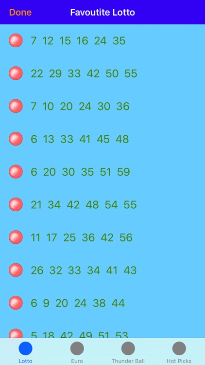 lotto mate - UK Lotto number generator screenshot-3