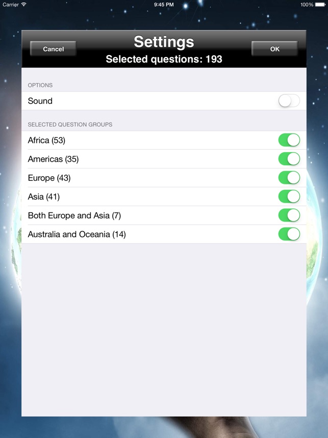 Capital Quiz for iPad(圖2)-速報App