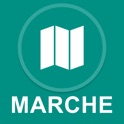 Marche, Italia : Off-line GPS Navigation icon