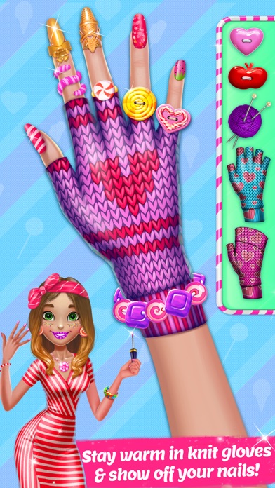 Candy Nail Art - Sweet Spa Fashion Game Screenshot 5
