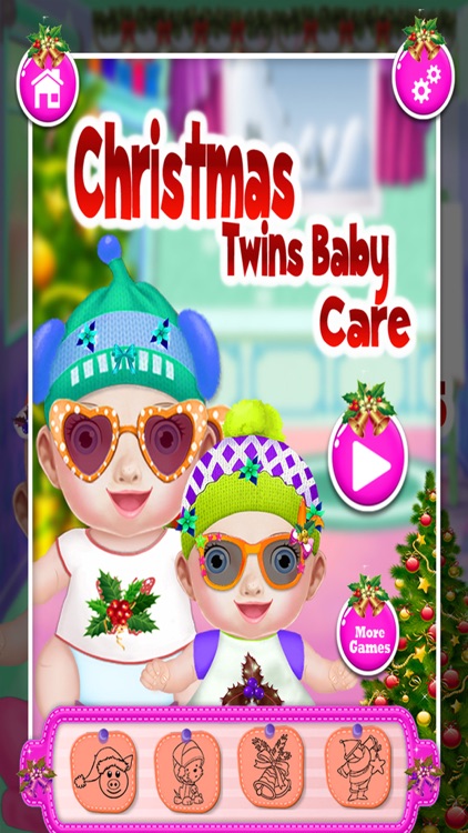 Christmas Twins Baby Care - Sweet Baby Daycare