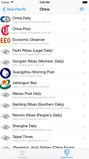 World Newspapers - 200 countries(圖2)-速報App