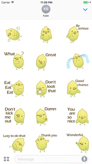 Misty The Lemon Chicken Stickers(圖2)-速報App