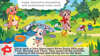 How to cancel & delete Three Little Pigs: Free Interactive Touch Book from iphone & ipad 2