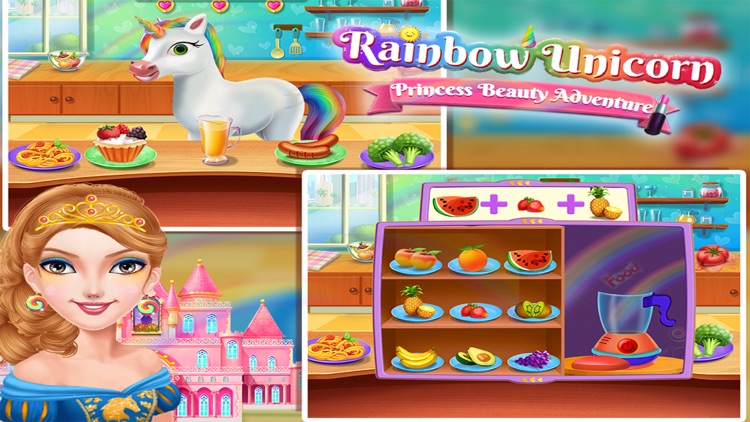 Rainbow Unicorn Princess screenshot-3