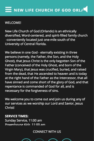 New Life Church of God Orlando screenshot 2