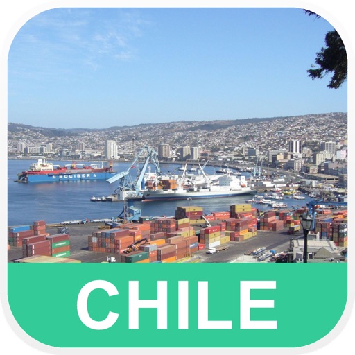 Chile Offline Map - PLACE STARS