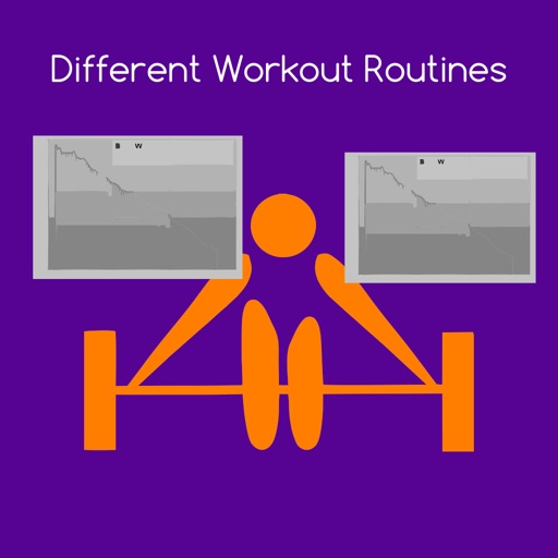 Different workout routines icon