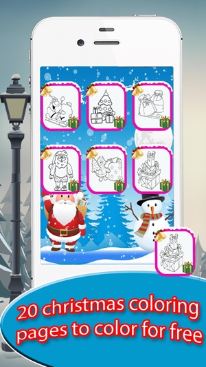 Kids Doodle Drawing Pad - Christmas Coloring(圖2)-速報App