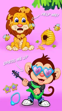Game screenshot Jungle Animal Spa & Salon - for Kids Boys & Girls hack
