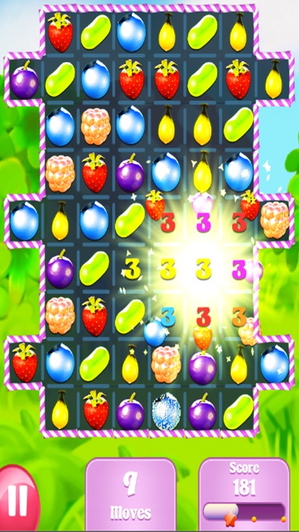 Berry Match 3 Deluxe Puzzle Fruits Game screenshot-3