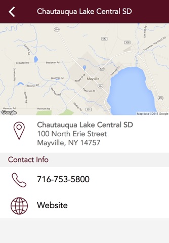 Chautauqua Lake CSD screenshot 2