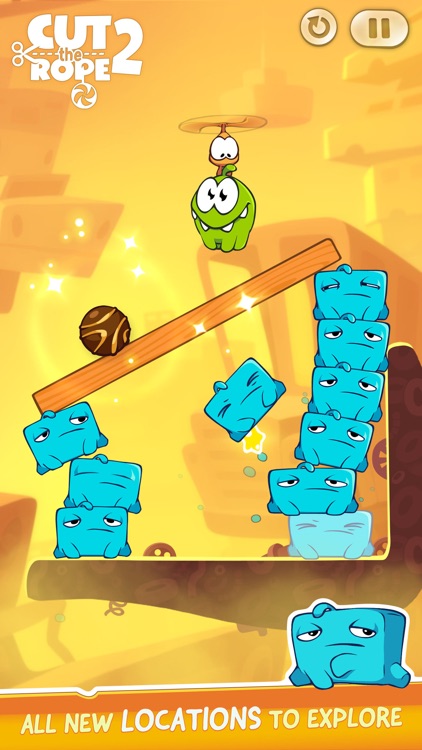 Cut The Rope 2: Om Nom's Adventure screenshot-0