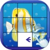 Sea Animals Slide Puzzle For Kids
